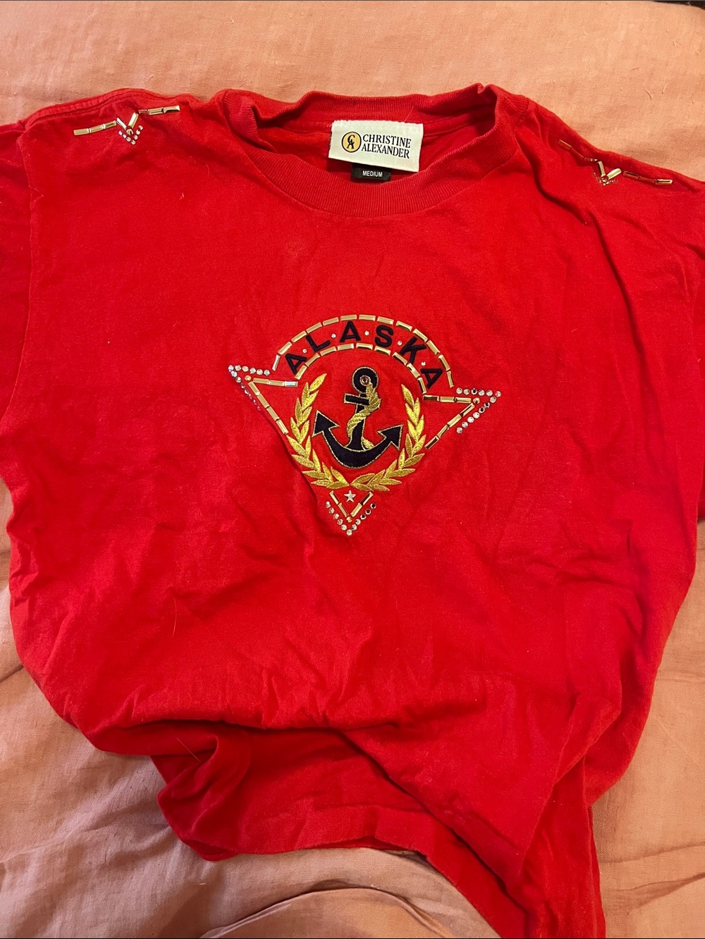 Christine Alexander Alaska bling t